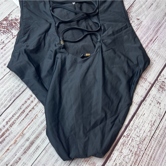 Ella Moss Floral Embroidered One Piece Swimsuit - Picture 4 of 7